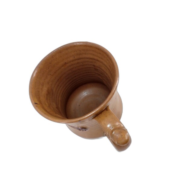 Hewlett Packard Col Signed Studio Art Pottery Coffee Mug Excellence in Scopes 5" - Picture 7 of 9